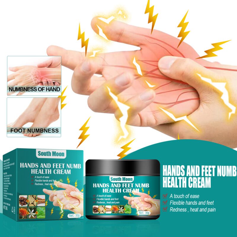 Hand & Foot Care Cream with White Water Lily & Wormwood - Gentle Daily Nourish & Soothe - Image 2