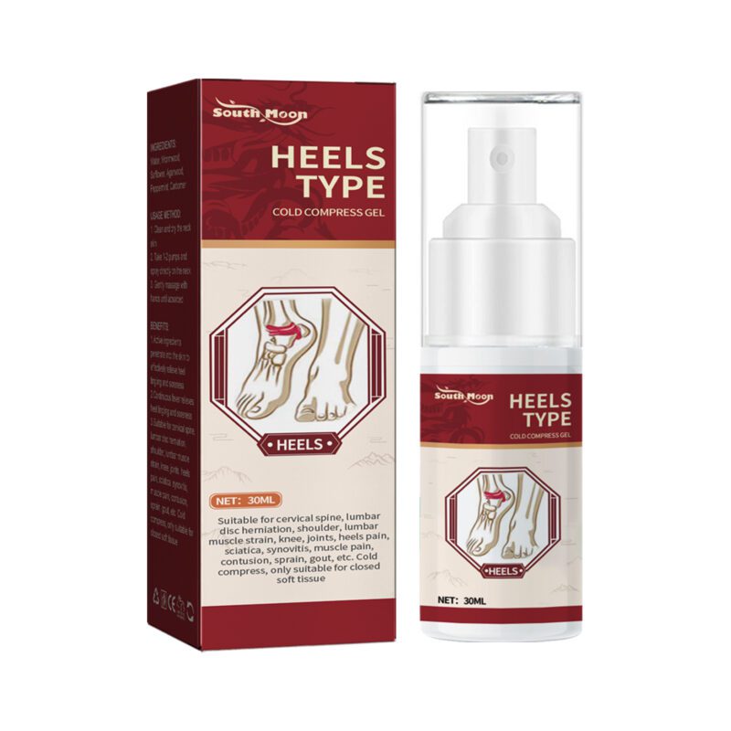 Natural Heel Cooling Gel Soothing Daily Care with Herbal Extract - Image 2