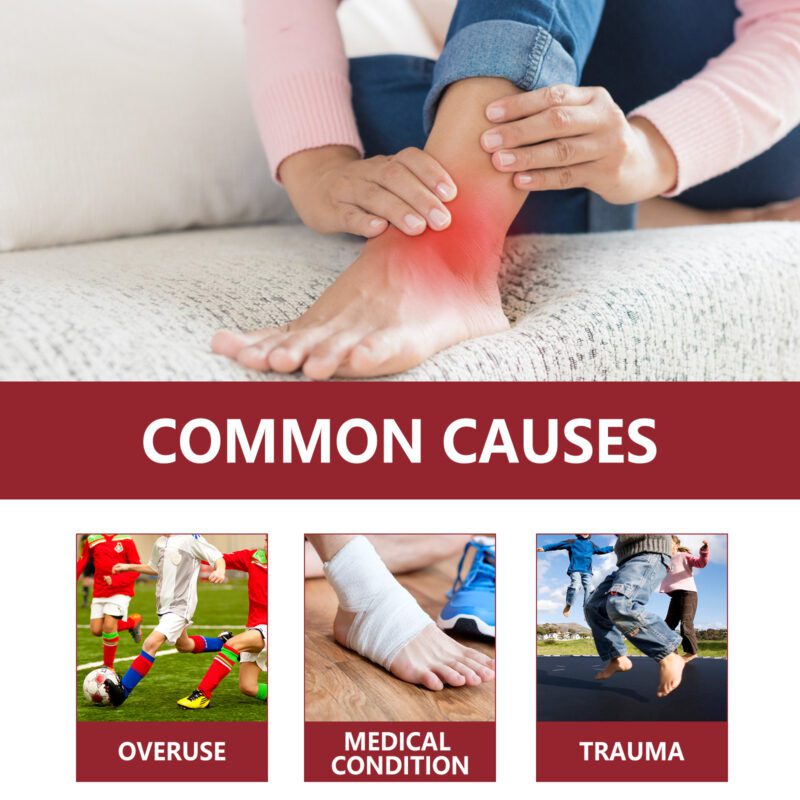 Natural Heel Cooling Gel Soothing Daily Care with Herbal Extract - Image 3