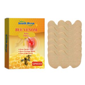 Knee Care Patch with Bee Venom & Herbal Oils - Breathable Support for Daily Comfort