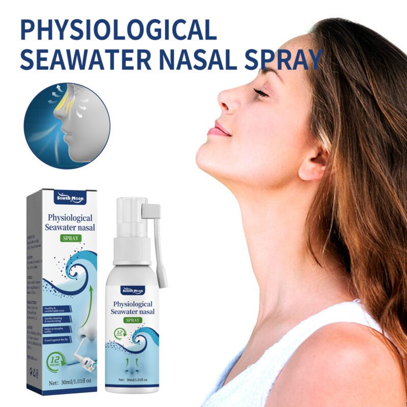 Natural Seawater Nasal Spray - Gentle Daily Nasal Care - Image 2