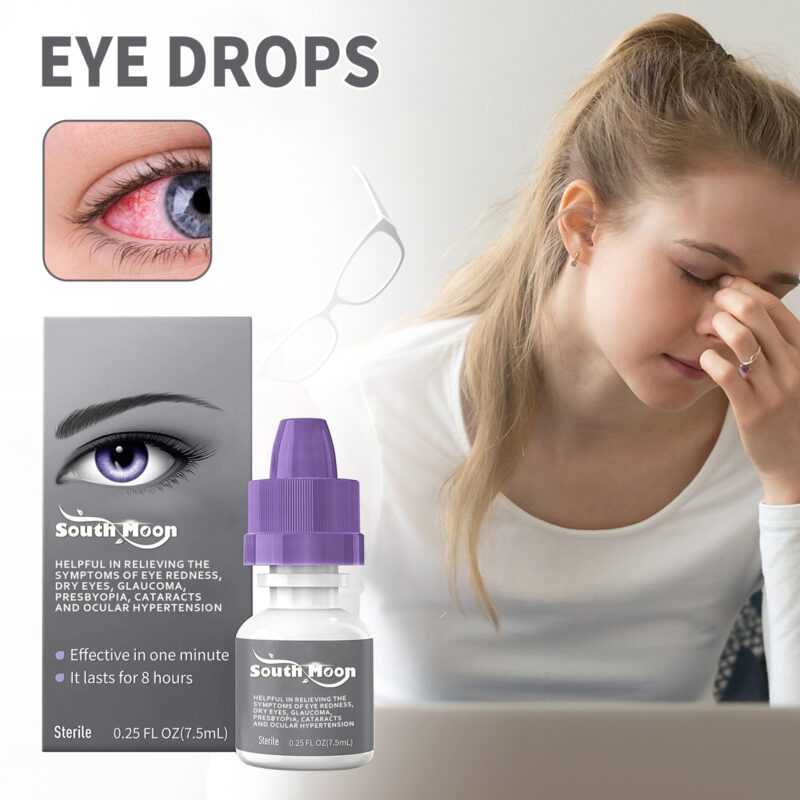 Soothing Eye Drops - Natural Daily Care with Vitamin B6 & Taurine