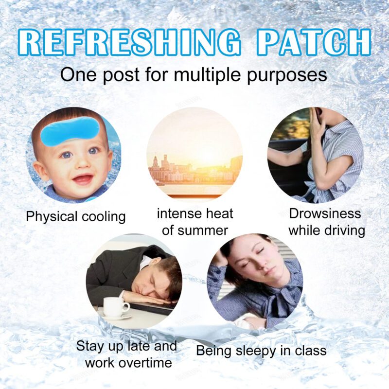 Soothing Hydrogel Refreshing Patch for Daily Cooling Comfort - Image 3