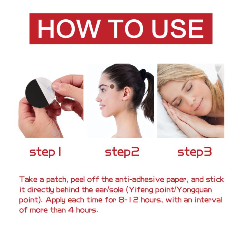 Calming Soothing Patch with Natural Peppermint & Gardenia - Head Comfort Support - Image 6