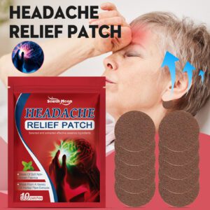 Calming Soothing Patch with Peppermint and Gardenia for Head Comfort Support