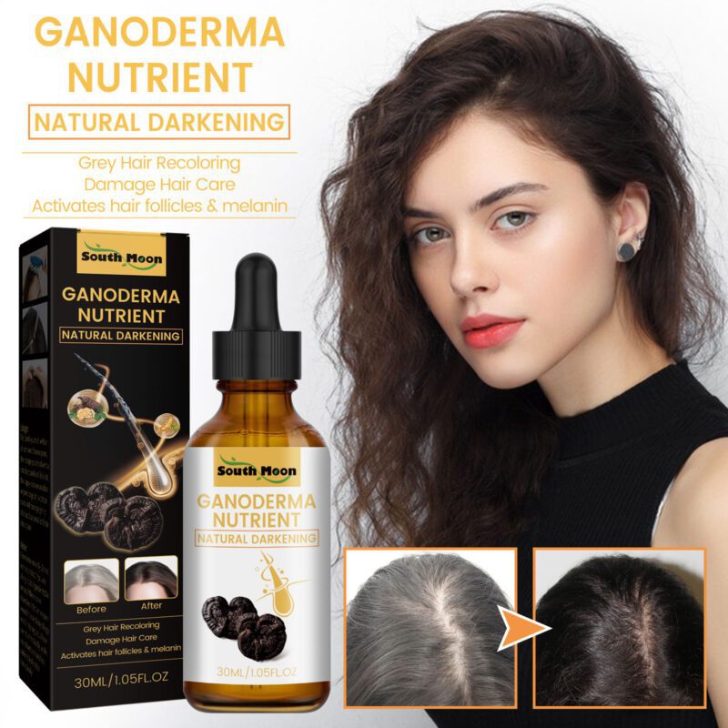 Black Ganoderma Hair Essence - Gentle Daily Care for Healthy, Shiny Hair - Image 2