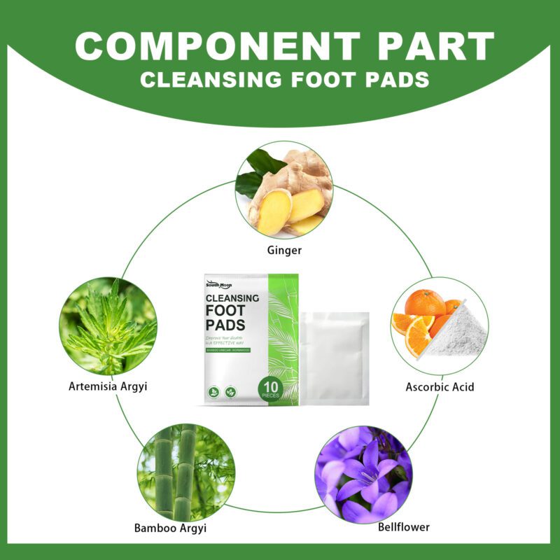 Natural Foot Patches (30pcs) - Soothe & Moisturize for Daily Foot Care - Image 5