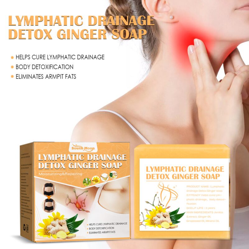 Ginger Nourishing Body Soap - Natural Daily Care for Smooth Healthy Skin - Image 2