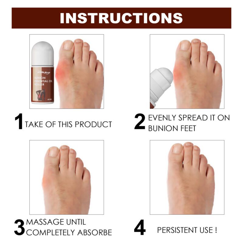 Natural Foot Care Essential Oil Roller - Soothing Daily Massage - Image 6