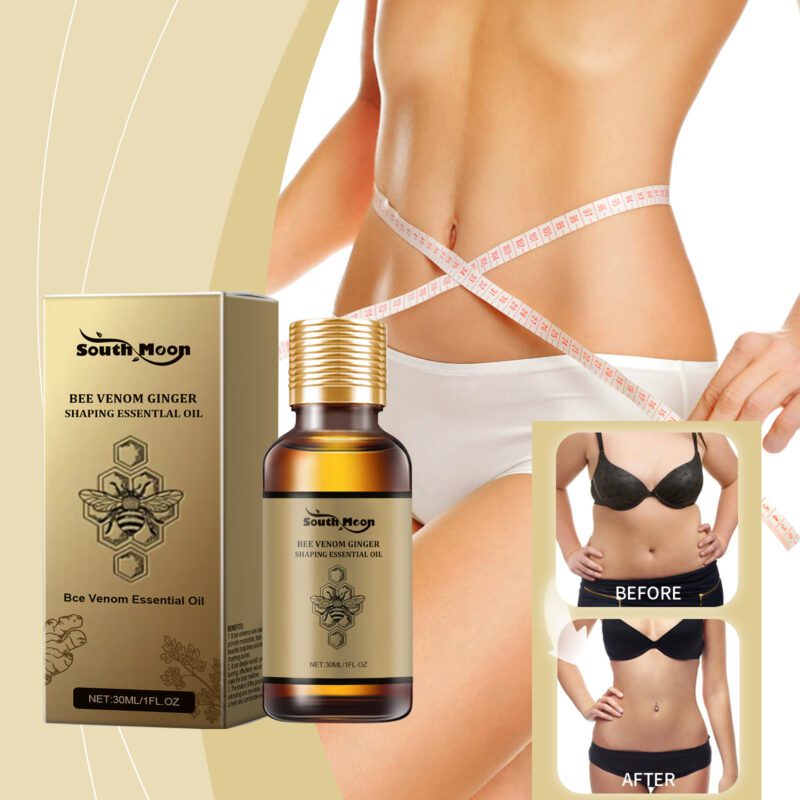Natural Bee Venom Body Oil with Peppermint & Black Pepper for Supple Skin - Image 2
