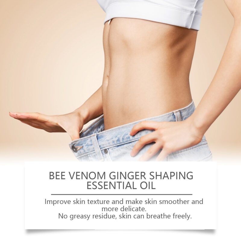 Natural Bee Venom Body Oil with Peppermint & Black Pepper for Supple Skin - Image 4