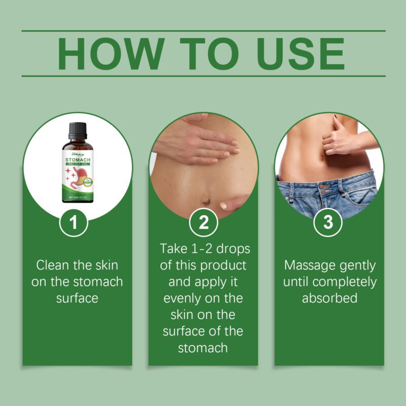 Natural Stomach Care Oil with Grapeseed and Almond Oils - Daily Nourishment - Image 6