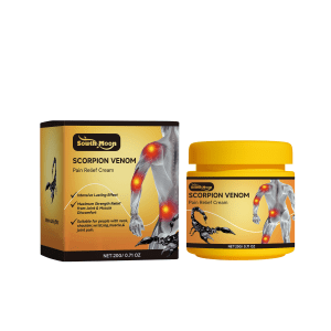 Soothing Muscle Care Cream with Turmeric and Ginseng for Daily Relief on Neck Shoulder Wrist Leg