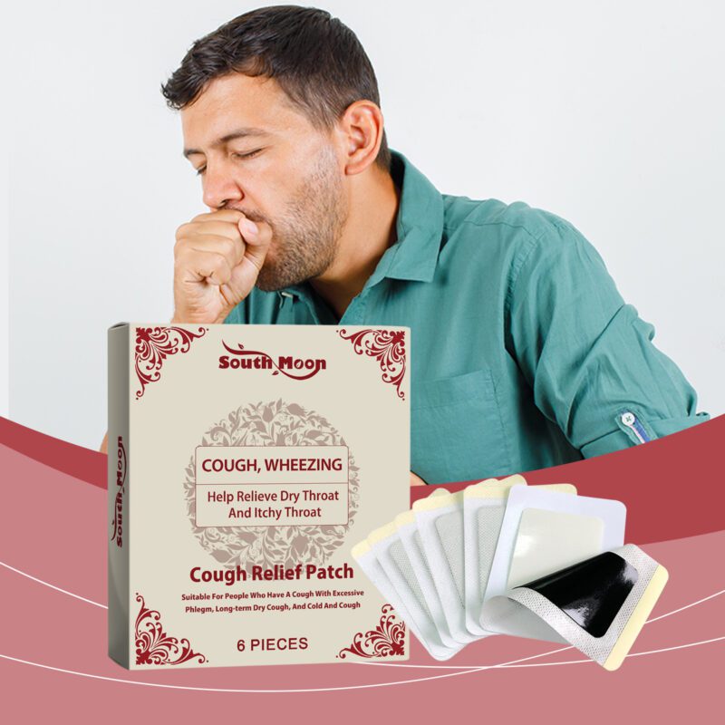 Gentle Herbal Cough Patch Natural Soothing Aloe Cinnamon Blend - Image 2