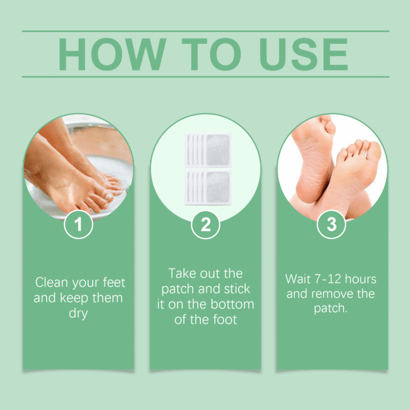 Soothing Foot Patches - Natural Plant Essence for Daily Relaxation & Care - Image 6