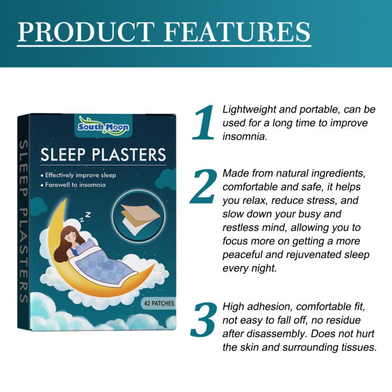 Natural Sleep Patch: Nighttime Support with Glycerin & Mugwort Extract - Image 3