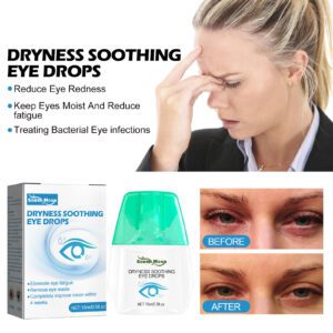 Natural Eye Drops to Soothe Dry Eyes with Cassia and Chrysanthemum for Daily Refresh