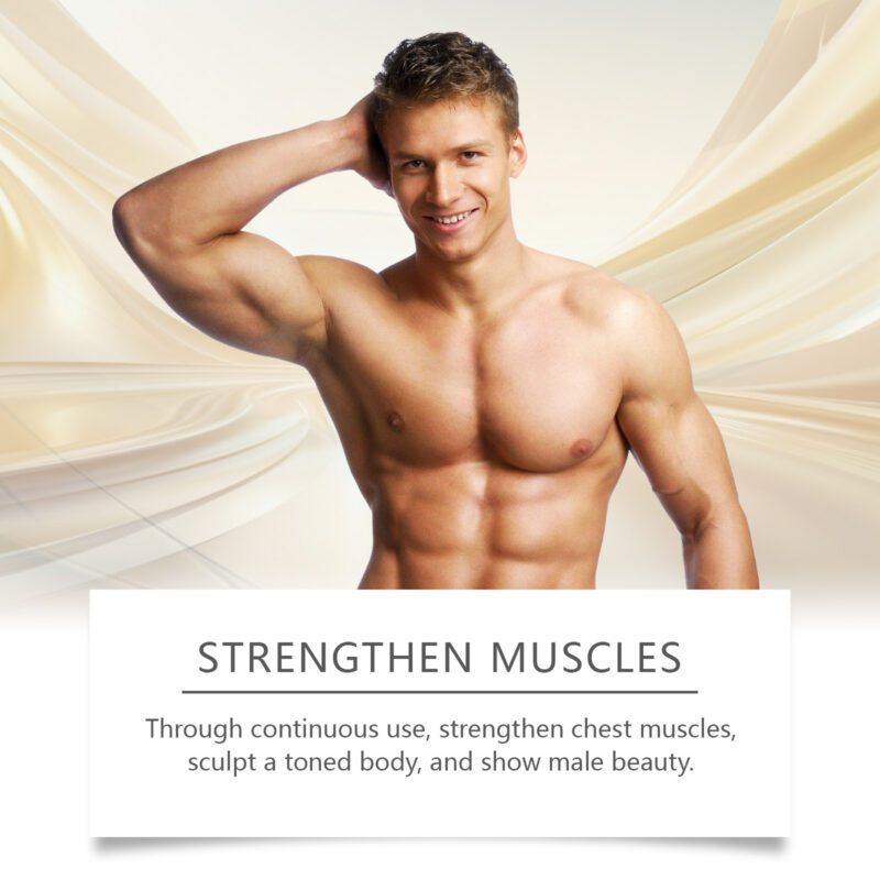 Men's Natural Chest Care Oil with Castor & Jojoba for Daily Massage - Image 3