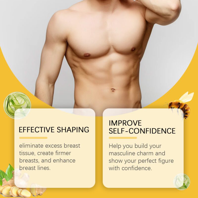 Men's Natural Chest Care Oil with Castor & Jojoba for Daily Massage - Image 4