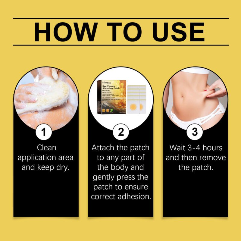 Natural Bee Venom Body Care Patch: Herbal Wellness for Daily Vitality - Image 6