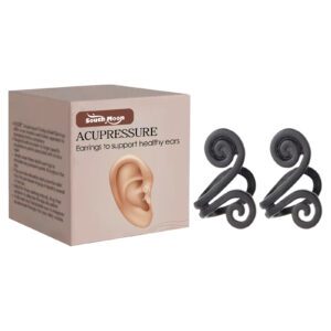 Soothing Ear Care Earrings with Natural Silicone for Daily Comfort