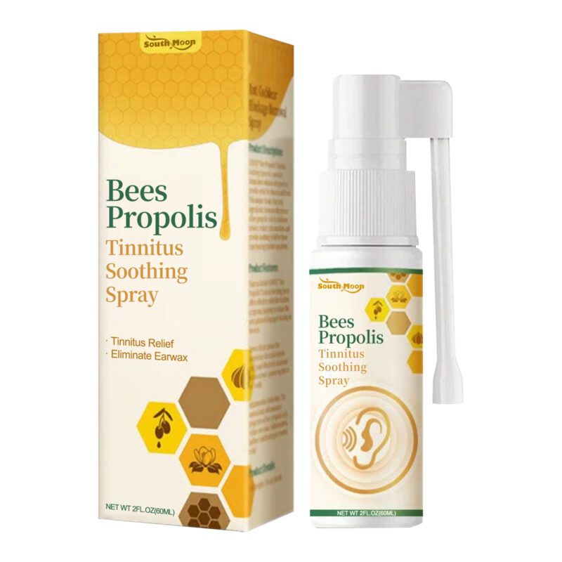 Bees Propolis Ear Care Spray for Gentle Daily Nourishing and Soothing Support