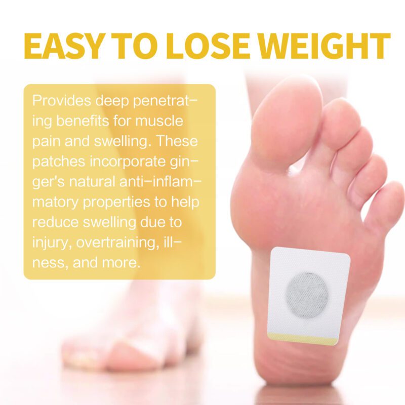 Swell Ginger Essence Foot Care Patches - Soothing Daily Wellness Support - Image 3