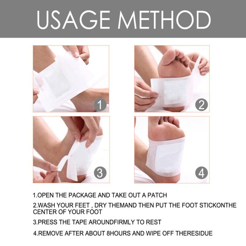 Foot Soothing Pads with Ginger & Bamboo Charcoal - Odor Control & Relaxation - Image 6