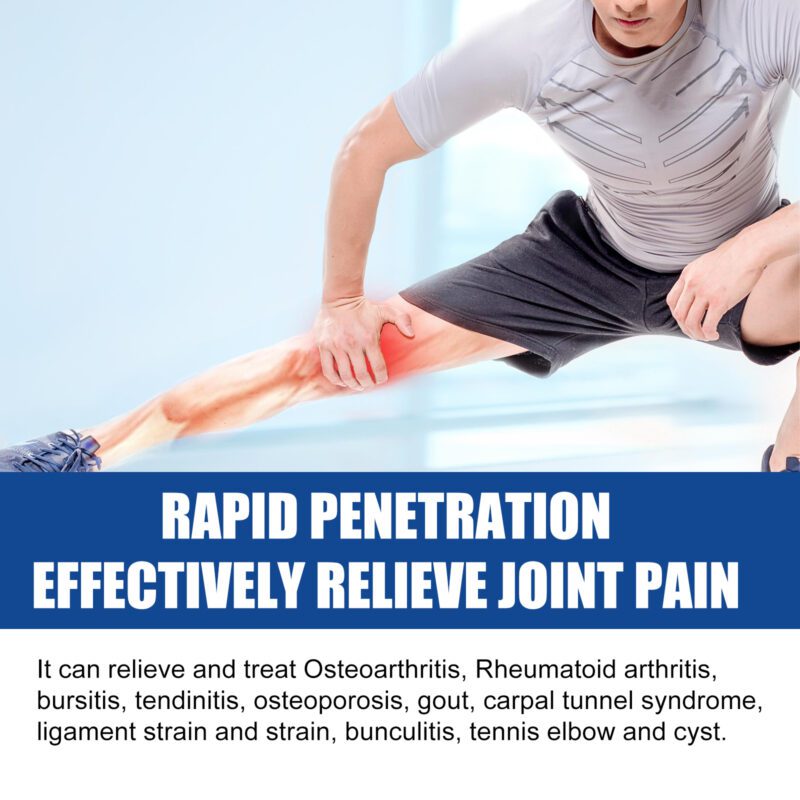 Natural Joint Cream with Vitamins & Plant Extracts, Daily Care for Soothing Soreness - Image 4