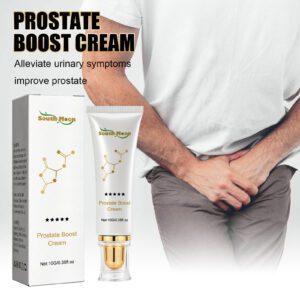 Men's Daily Care Cream for Natural Prostate Support with Pumpkin Seed and Ginseng