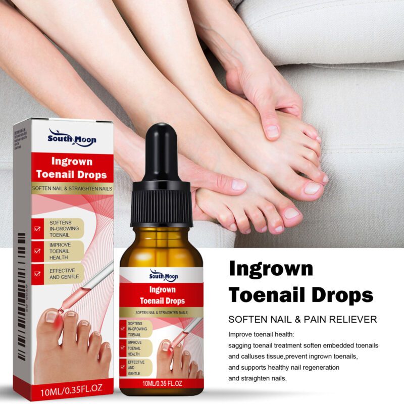 Foot Nail Care Essential Oil (10ml) - Natural Ingredients for Brightening & Softening - Image 4