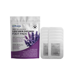 Lavender Foot Care Pads with Natural Herbs for Daily Cleansing