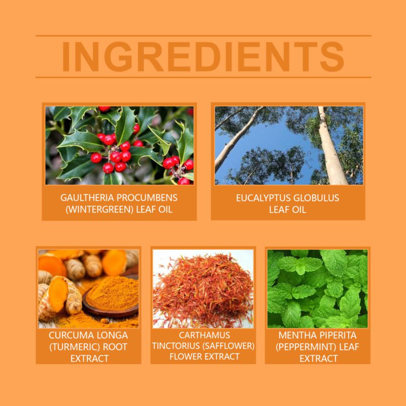 Natural Leg Care Patches, Eucalyptus Safflower Blend for Daily Soothing & Nourishment - Image 5