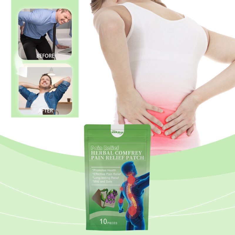 Herbal Comfrey Body Patch, Daily Soothing Care with Peppermint & Ginger - Image 2