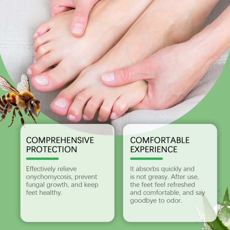 Natural Nail Care Spray - Gentle Daily Foot Care for Fresh, Shiny Nails - Image 4