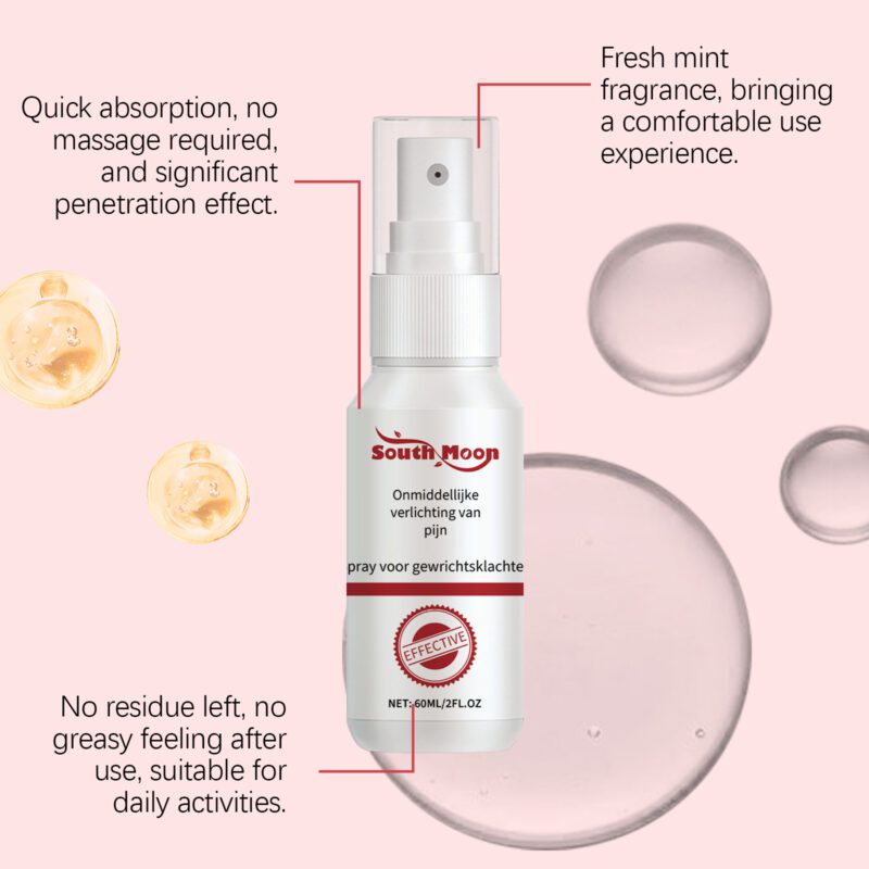 Gentle Joint Care Spray with Natural Lemon and Vitamin E for Daily Nourishment - Image 4