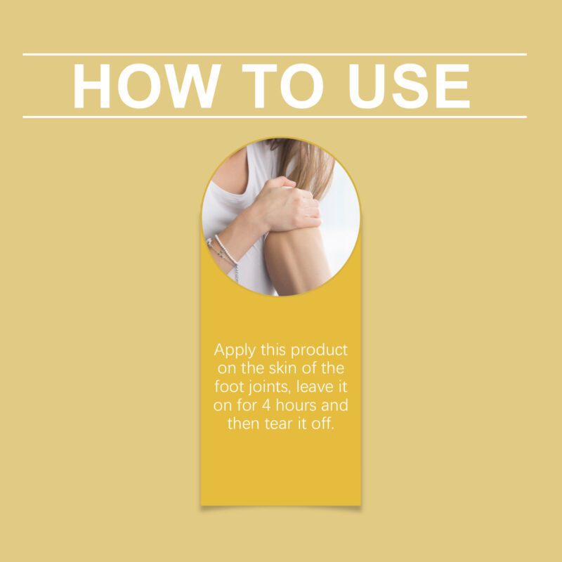 Natural Bee Venom Foot Patch Lemon Ginger - Soothing Joint Care - Image 6