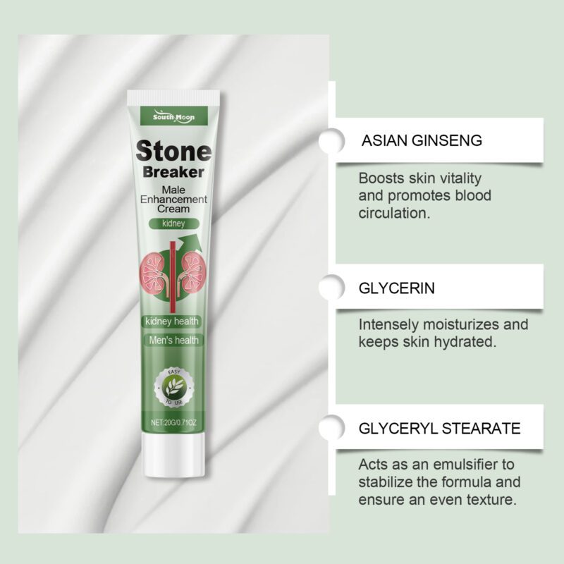 Men's Ginseng Essence Daily Cream - Gentle Nourishing Body Moisturizer - Image 3